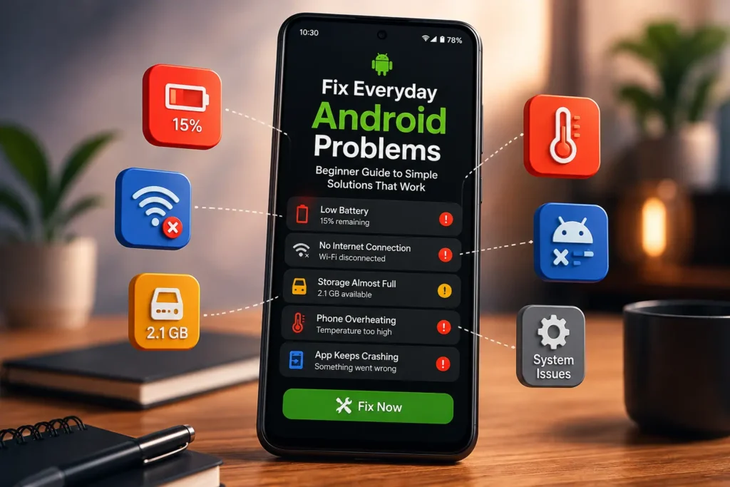 Beginner guide to fixing common Android phone problems
