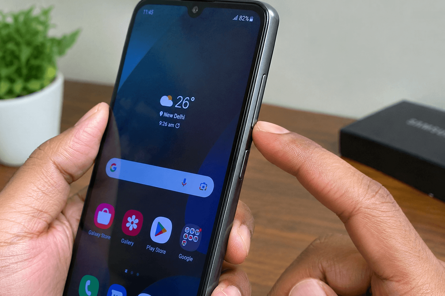 Android phone with volume buttons not working
